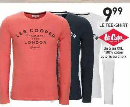 le tee-shirt lee cooper