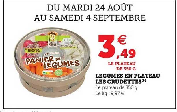 Légumes En Plateau Les Crudettes