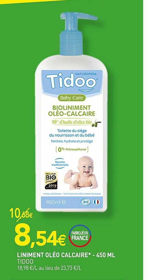 Liniment Oléo Calcaire Tidoo