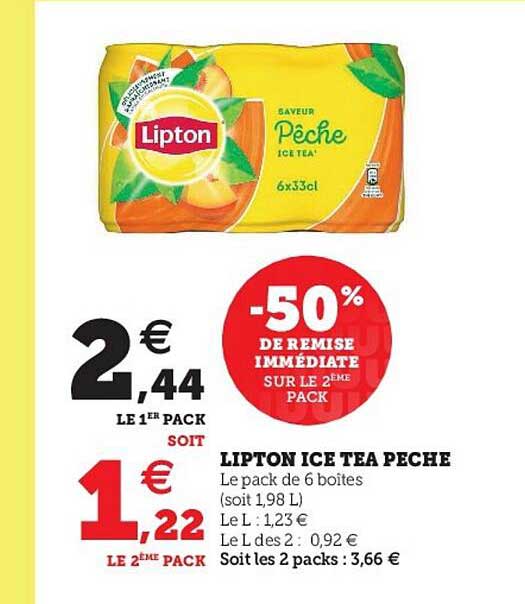Lipton Ice Tea Pêche