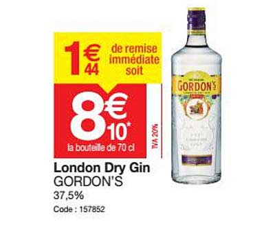 London Dry Gin Gordon's