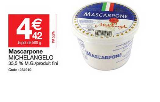 Mascarpone Michelangelo
