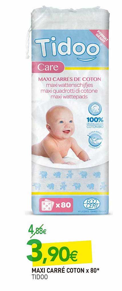 maxi carré coton tidoo