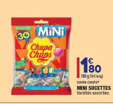 mini sucettes chupa chups