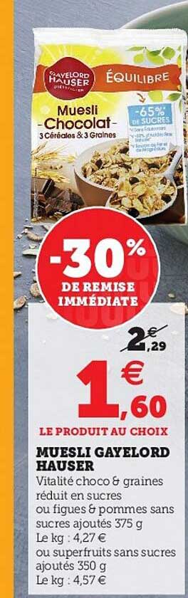 muesli gayelord hauser