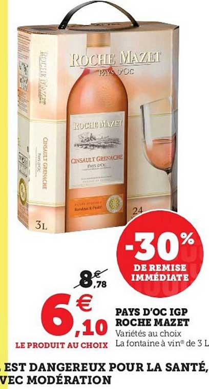 pays d'oc igp roche mazet