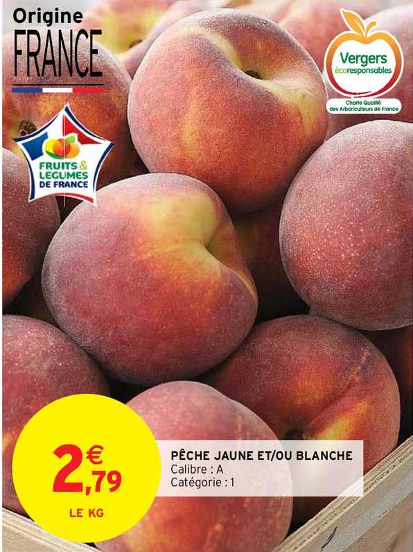 Pêche Jaune Et Ou Blanche