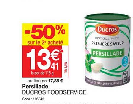 persillade ducros foodservice