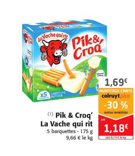 pik & croq' la vache qui rit