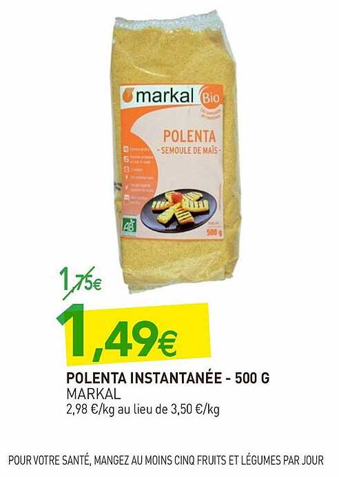 Polenta Instantanée Markal