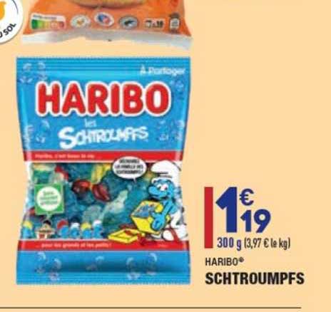 schtroumpfs haribo