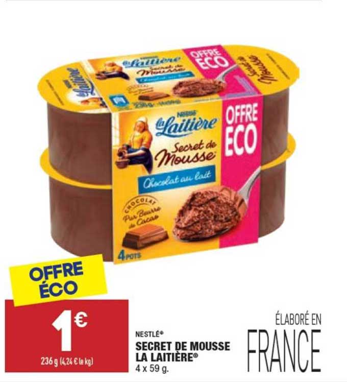 Secret De Mousse La Laitière Nestlé