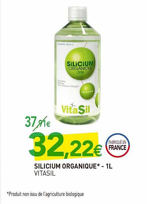 silicium organique vitasil