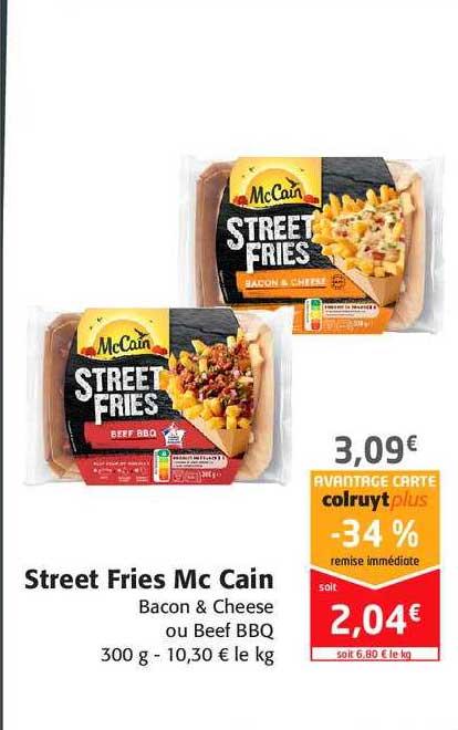 street fries mc cain