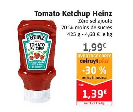tomato ketchup heinz