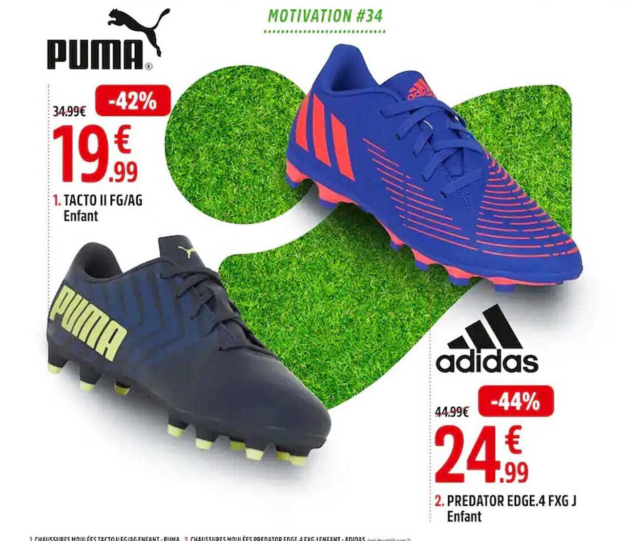 1. tacto ii fg ag enfant 2. predator edge.4 fxg j enfant