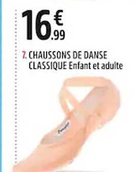 7. chaussons de danse classique enfant e adulte