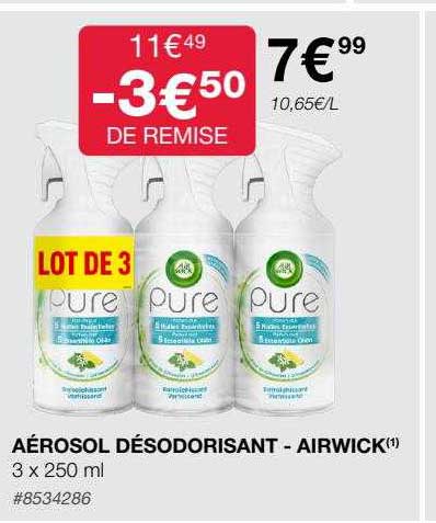 Aérosol Désodorisant - Airwick