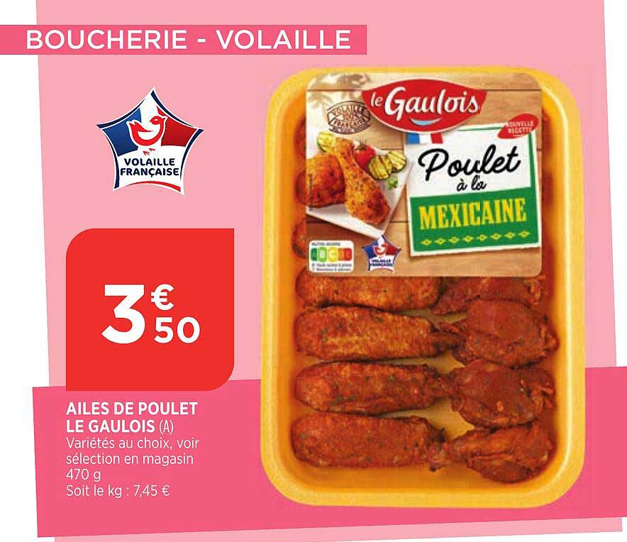 Ailes De Poulet Le Gaulois