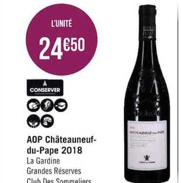 aop châteauneuf-du-pape 2018