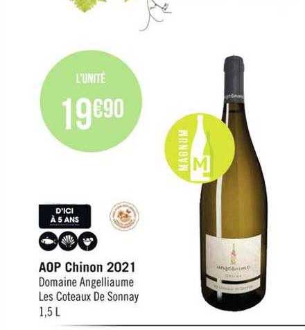 Aop Chinon 2021 Domaine Angelliaume Les Coteaux De Sonnay