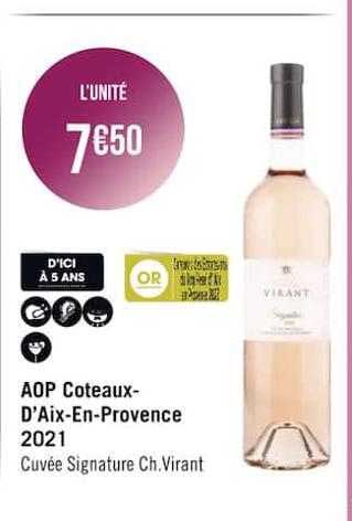 aop coteaux-d'aix-en-provence 2021