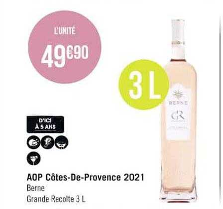 aop côtes-de-provence 2021 berne