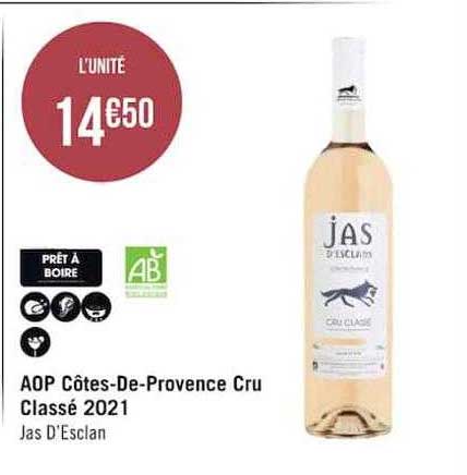 aop côtes-de-provence cry classé 2021