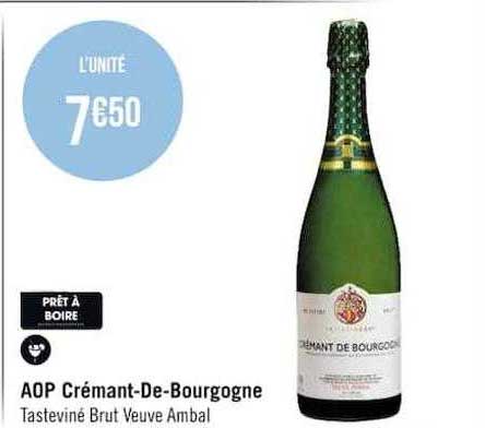 aop crémant-de-bourgogne tasteviné brut veuve ambal