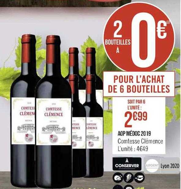 aop médoc 2019 comtesse clémence