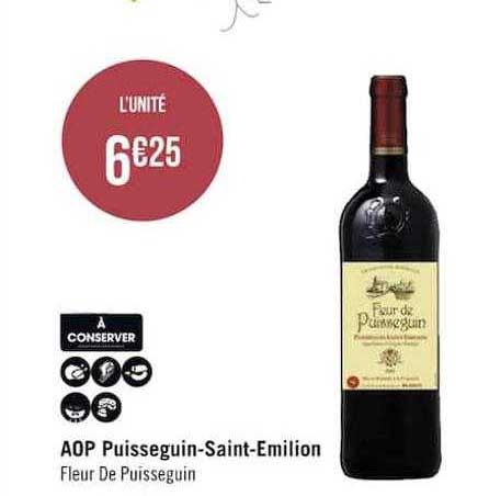 aop puisseguin-saint-emilion fleur de puisseguin
