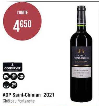 Aop Saint-chinian 2021 Château Fontanche