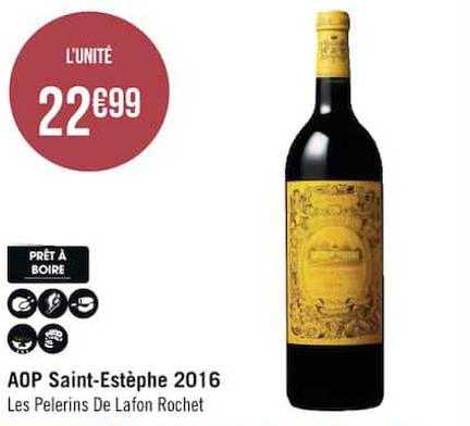 aop saint-estèphe 2016 les pelerins de lafon rochet