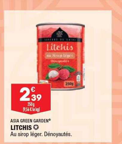 asia green garden litchis