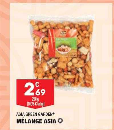 asia green garden mélange asia