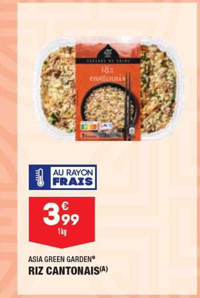 asia green garden riz cantonais