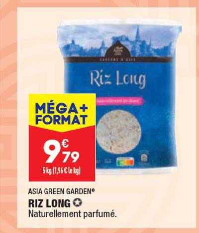 asia green garden riz long