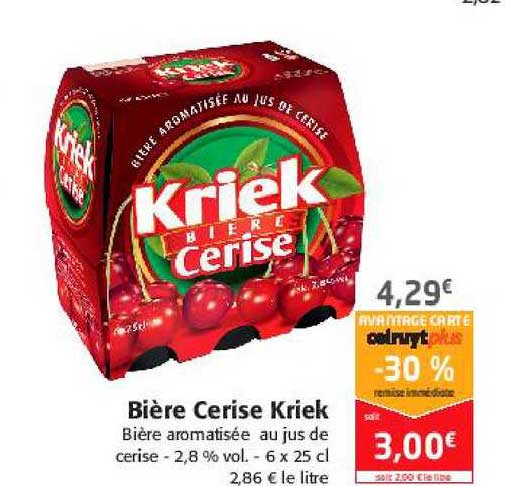 bière cerise kriek