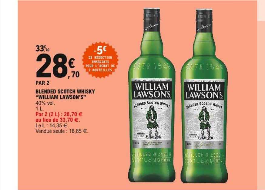 blended scotch whisky "william lawson's"