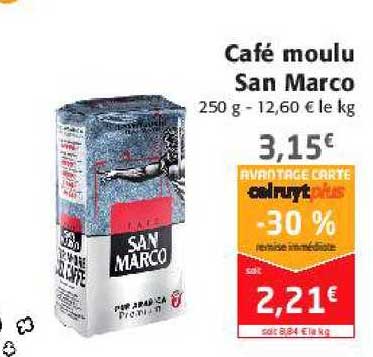 café moulu san marco