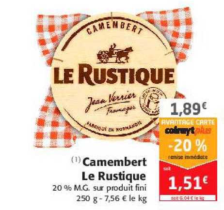 Camembert Le Rustique