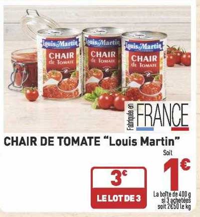 chair de tomate "louis martin"