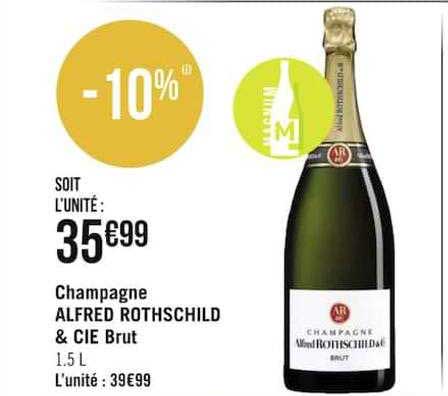 champagne alfred rothschild & cie brut
