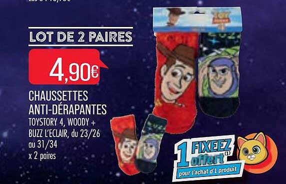 chaussettes anti-dérapantes