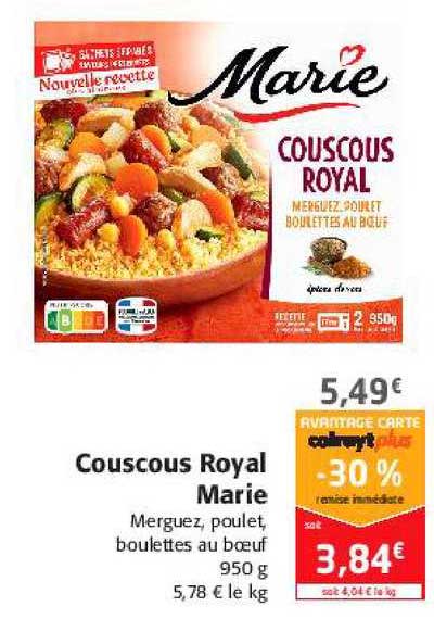 Couscous Royal Marie