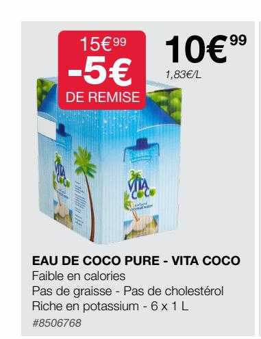 Eau De Coco Pure - Vita Coco