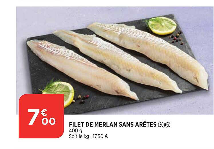 filet de merlan sans arêtes