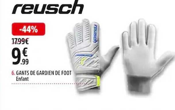 gants de gardien de foot enfant reusch