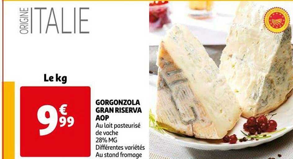gorgonzola gran riserva aop