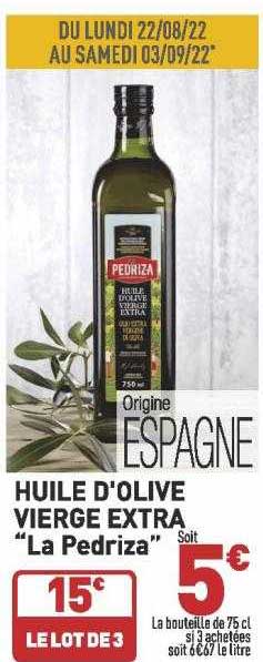 Huile D'olive Vierge Extra "la Pedriza"